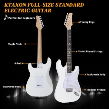 Ktaxon 39 Inch Electric Guitar Full-Size Beginner Kit