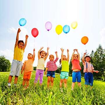 PeStary 100 pcs 12inches Latex Balloons Assored Colorful Birthday Wedding Party Decoration 14 Colors (Assorted)