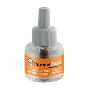 ThunderEase Multicat Calming Pheromone Diffuser Refill | Powered by FELIWAY | Reduce Cat Conflict, T...