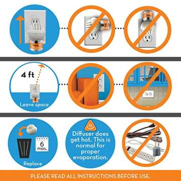 ThunderEase Multicat Calming Pheromone Diffuser Refill | Powered by FELIWAY | Reduce Cat Conflict, Tension and Fighting (60 Day Supply)