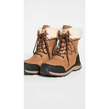UGG Women's Adirondack Boot III - Stylish & Warm Winter Boots, Chestnut, 07.5