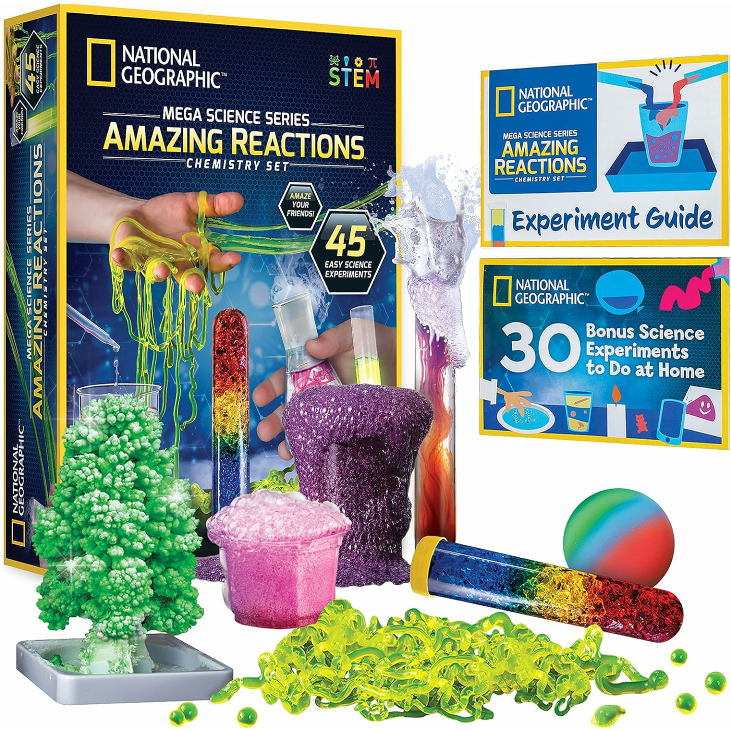 Unlock the Magic with 45 Experiments in Chemistry Set