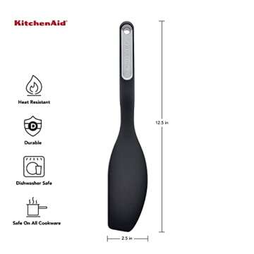 KitchenAid Silicone Mixer Spatula for Perfect Cooking & Baking