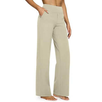 G4Free Women’s Bootcut Yoga Pants - Trendy High Waist Summer Stretch Pants