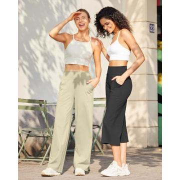 G4Free Women’s Bootcut Yoga Pants - High Waist Flare