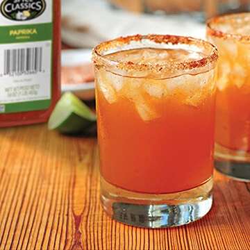 Spice Classics Paprika, 16 oz - One 16 Ounce Container of Red Paprika Seasoning, Perfect as a Garnish or Use on Pork, Chicken, Soup, Pastas, Fish and More