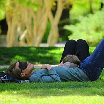 Hochoek Silk-Sleep-Mask Eye-Mask Eye-Cover Eyeshade - 100% Silk Soft Adjustable Strip Eye Cover(Black+Dark Blue+Purple)