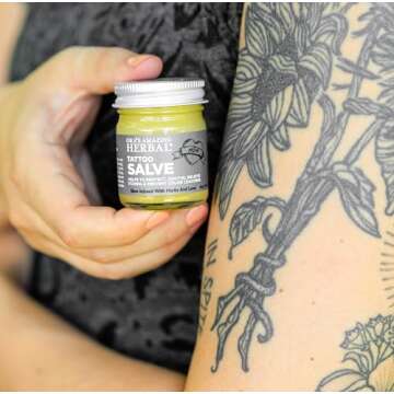 Tattoo Salve, Tattoo Aftercare, Tattoo Balm, Tattoo Healing Ointment, Tattoo Cream, Tattoo Moisturiz...