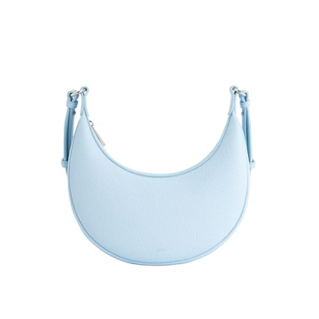 JW PEI Women's Carly Blue Saddle Bag - Stylish Vegan Leather