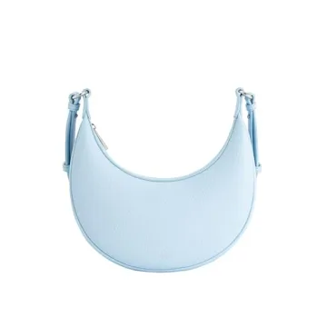 JW PEI Women's Carly Blue Saddle Bag - Stylish Vegan Leather