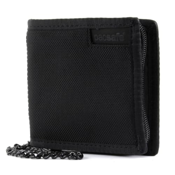 Pacsafe Rfidsafe Z100 RFID Blocking Bi-fold Travel Wallet