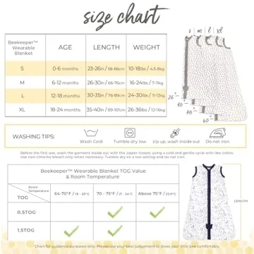 Burt's Bees Organic Baby Wearable Blanket Safe Soft Sleep