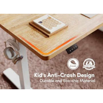 BANTI Electric Height Adjustable Standing Desk for Home Office