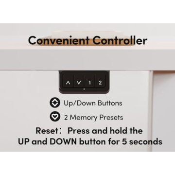 BANTI Electric Height Adjustable Standing Desk for Home Office