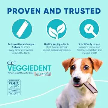 Virbac CET Veggiedent FR3SH Chews for Small Dogs