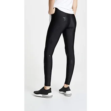 Terez Women's Stylish Star Foil Tall Band Leggings