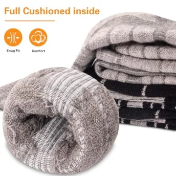 NOVAYARD Merino Wool Ski Socks Warm Comfort Winter Sports