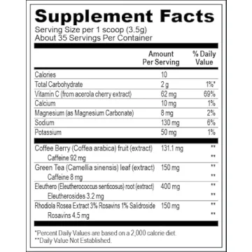 Vega Sport Sugar-Free Pre-Workout Energizer for Energy and Focus