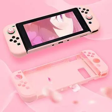 Pink Accessories Kit for Nintendo Switch - All-in-One Gaming Gear