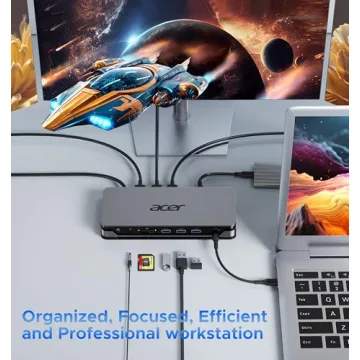 Acer Premium 13-in-1 Docking Station with Triple Monitor Support