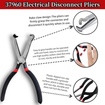 Electrical Disconnect Pliers Set for Automotive Use