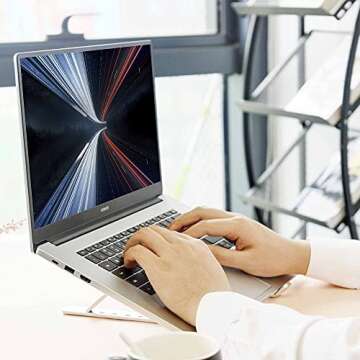 Adjustable Ergonomic Aluminum Laptop Stand - Arae