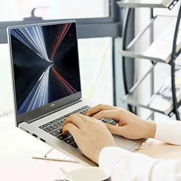 Adjustable Ergonomic Aluminum Laptop Stand - Arae