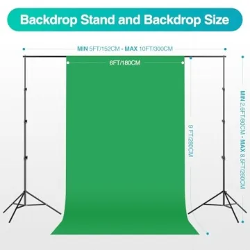 EMART Professional Backdrop Support System for Photography
