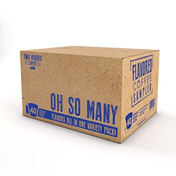 Two Rivers Coffee Pods - Assorted Flavors 40 Count