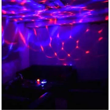 USB Mini Disco Light for Parties and Events - 4 Pack