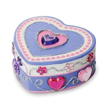 Melissa & Doug Heart Box Craft Kit for Kids Creative Fun