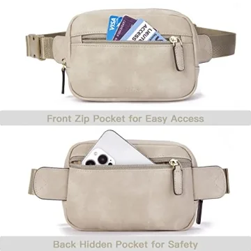 Stylish Telena PU Leather Waist Belt Bag for Women