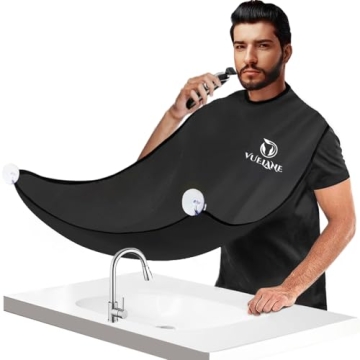 VUELANE Beard Bib Apron for Men with Suction Cups