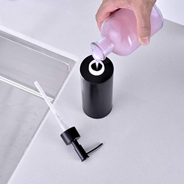 Stylish TUTEW Stainless Steel Soap Dispenser for Home
