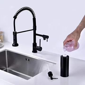 Stylish TUTEW Stainless Steel Soap Dispenser for Home