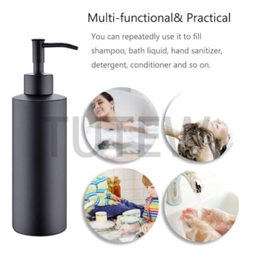 Stylish TUTEW Stainless Steel Soap Dispenser for Home