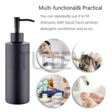 Stylish TUTEW Stainless Steel Soap Dispenser for Home