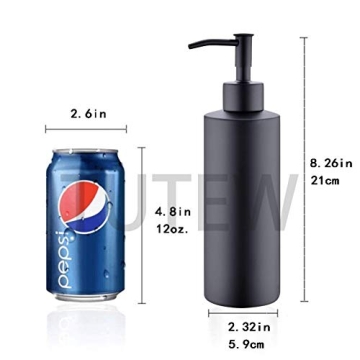Stylish TUTEW Stainless Steel Soap Dispenser for Home