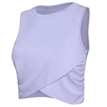 Sanutch Crop Top for Workouts or Casual Wear