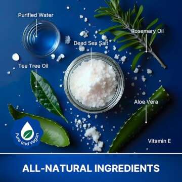 BodyJ4You Piercing Aftercare Spray - Saline Cleanser Natural Recovery Solution - Ear Gauges Nose Lip...