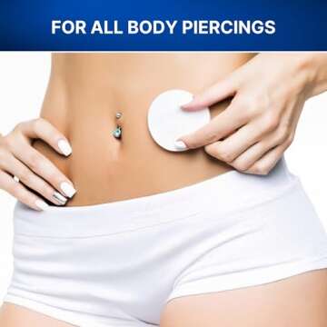 BodyJ4You Piercing Aftercare Spray - Saline Cleanser Natural Recovery Solution - Ear Gauges Nose Lip Belly Button - Wound Wash Keloid Treatment Bump Removal - Sea Salt Aloe Rosemary - Pack of 24