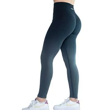 AUROLA Ombre Seamless Leggings for Women Scrunch Gym Yoga Intensify Running Sport Active Fitness Workout Tights