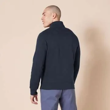 Comfortable Men's Zip-Up Fleece Sweatshirt - Amazon Essentials