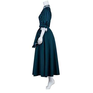 VintageCos Haunted Mansion Costume Maid Apron Dress Butler Castmember Costume Ghost Halloween Outfits
