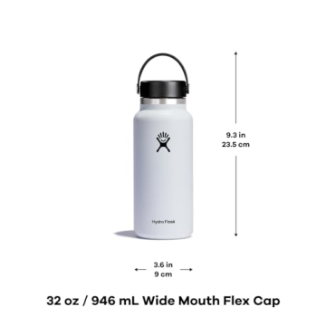 Hydro Flask 32 oz Wide Mouth Flex Cap - Sleek & Durable