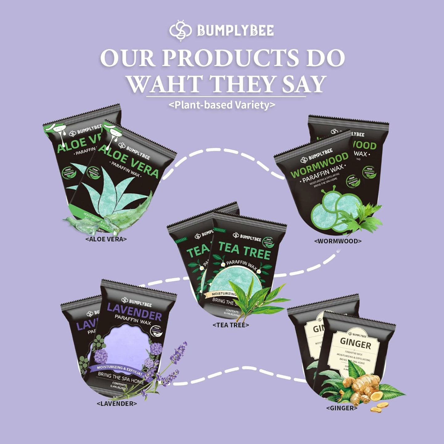 Lavender Paraffin Wax Refills for Moisturizing Hands