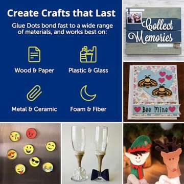 Mess-Free Glue Dots Value Pack - Perfect for DIY Crafts
