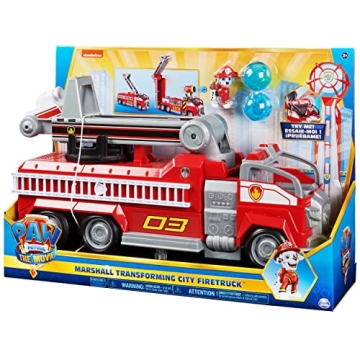 Paw Patrol Marshall’s Transforming Fire Truck for Kids