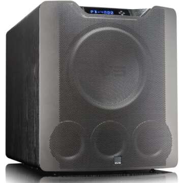SVS PB-4000 13.5" Ported Box Subwoofer (Premium Black Ash)
