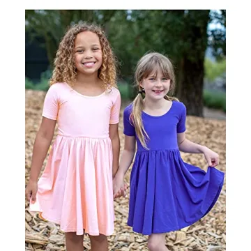 Stelle A-Line Twirly Dress for Toddler Girls - 5T